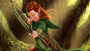 Tauriel, Hobbit, Artist, Artwork, Digital Art, Deviantart, 4K wallpaper