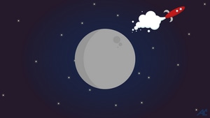 Rocket, Space, Minimalism, Minimalist, Artist, Artwork, Illustration, Digital Art, Behance, 4K wallpaper