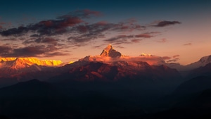 Himalayas, Mountains, Landscape, Nature, 4K wallpaper