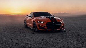 Ford Mustang Shelby GT500, Sports cars, 4K wallpaper