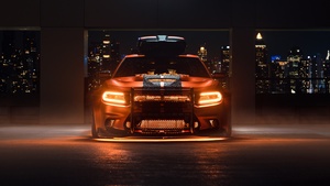 Dodge Charger Hellcat, Performance Sedan, 4K wallpaper