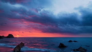 Cloudscape, Nature, Sky, Coast, 4K wallpaper