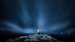 Galaxy, Dark, Photography, 4K wallpaper
