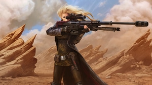 Juggernaut Wars, Fantasy Girls, Games, Sniper, Gun, 4K wallpaper