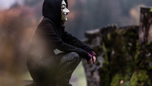 Anonymus, Mask, 4K wallpaper