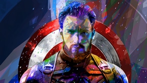 Captain America, Artwork, Digital Art, Superheroes, Deviantart, 4K wallpaper