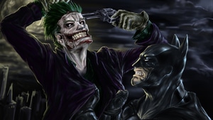 Batman, Joker, Superheroes, Dc Comics, 4K wallpaper