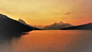 Lake, Sunrise, Nature, 4K wallpaper