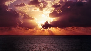 Landscape, Evening, Sunset, Nature, 4K wallpaper