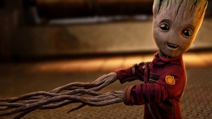 Baby Groot, Superheroes, 4K wallpaper