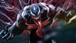 Venom, Superheroes, Digital Art, Supervillain, 4K wallpaper