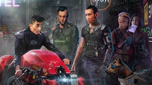 Cyberpunk, Scifi, Motorcycle, Robot, Artist, Artwork, Digital Art, Deviantart, 4K wallpaper