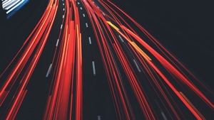 Abstract, Long Exposure, Road, Night, 4K wallpaper