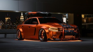 Dodge Charger Hellcat, Custom tuning, Performance Sedan, 4K wallpaper