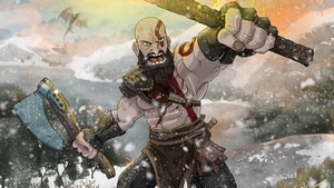 Kratos, God Of War 4, God Of War, Games, Ps Games, Artwork, Artist, Digital Art, Deviantart, 4K wallpaper