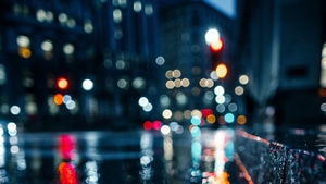 Bokeh Effect, Lights, City, Blur, Photography, 4K wallpaper