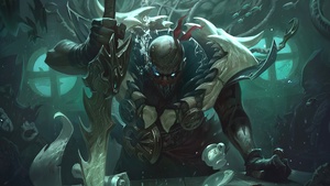 Pyke, League of Legends, 4K wallpaper