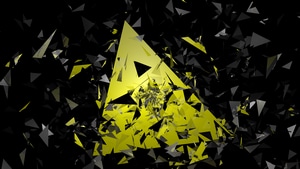 Triangle, Abstract, Glass, 3d, Shapes, 4K wallpaper
