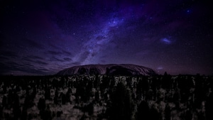 Milky Way, Night, Dark, Nature, 4K wallpaper