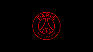 Paris Saint-Germain, AMOLED, Logo, 4K wallpaper