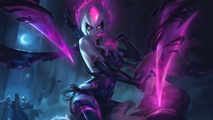 Evelynn, Artwork, League of Legends, 4K wallpaper