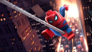 Lego, Spiderman, Superheroes, 4K wallpaper