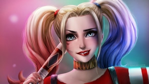 Harley Quinn, Artwork, Digital Art, Superheroes, Deviantart, Artist, Art, 4K wallpaper