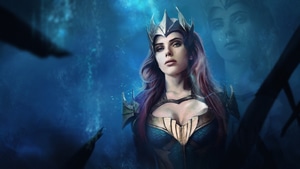 Mera, Artwork, Artist, Digital Art, Artstation, Scarlett Johansson, 4K wallpaper