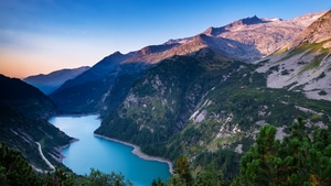 Mountains, Nature, River, Sky, 4K wallpaper