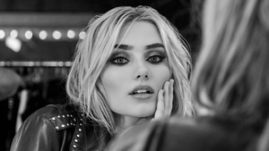 Meg Donnelly, Girls, Celebrities, Monochrome, Black And White, 4K wallpaper
