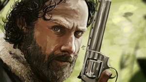 The Walking Dead, Tv Shows, Andrew Lincoln, Artwork, Digital Art, Artist, 4K wallpaper