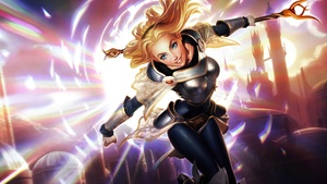 League of Legends, Lux, 4K wallpaper