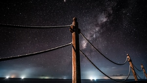 Fence, Sky, Photography, 4K wallpaper