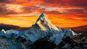 Himalayas, Mountains, Landscape, Nature, 4K wallpaper