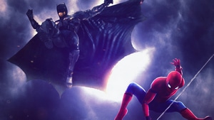 Batman, Spiderman, Superheroes, 4K wallpaper