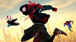 Spiderman Into The Spider Verse, 2018 Movies, Movies, Spiderman, Gwen Stacy, Animated Movies, Poster, 4K wallpaper