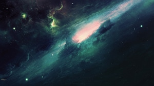 Galaxy, Spacescapes, Universe, Digital Universe, Artwork, Artist, Digital Art, 4K wallpaper