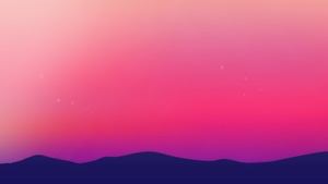 Purple, Landscape, Scenery, Minimalism, Minimalist, Deviantart, Simple Background, 4K wallpaper
