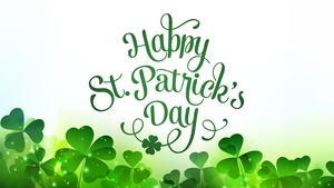 St. Patricks Day, Vector art, Shamrock, Clover, Irish, Four-leaf clovers, 4K wallpaper