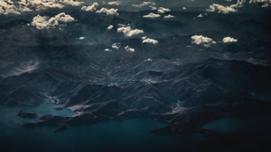 Aerial, Sky, Clouds, Mountains, Nature, Landscape, 4K wallpaper