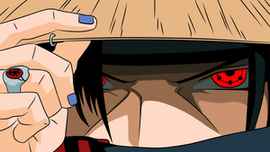 Itachi Uchiha, Sharingan, Naruto, 4K wallpaper