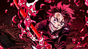 Tanjiro Kamado, Artwork, Demon Slayer: Kimetsu no Yaiba, 4K wallpaper