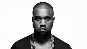 Kanye West, Monochrome, American rapper, Black and White, 4K wallpaper