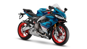 2025, Aprilia RS 660, Sports bikes, White background, 4K wallpaper