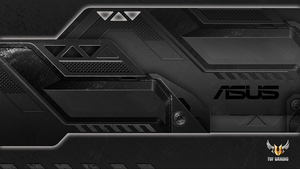ASUS TUF Gaming, Futuristic, Dark background, 4K wallpaper