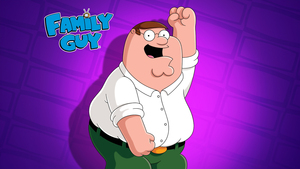 Peter Griffin, Family Guy, Purple background, 4K wallpaper