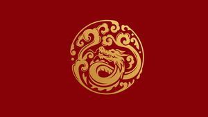 Year of the Dragon, Chinese New Year, Red background, 4K wallpaper