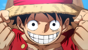 Laughing, Monkey D. Luffy, One Piece, 4K wallpaper