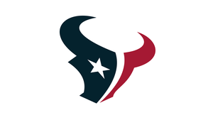 Houston Texans, American football team, Logo, White background, 4K wallpaper
