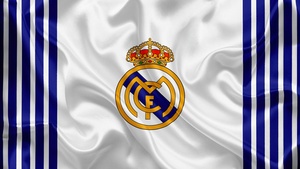 Real Madrid CF, Logo, Football club, Spanish, 4K wallpaper